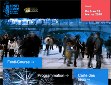 Tablet Screenshot of festiglace.ca